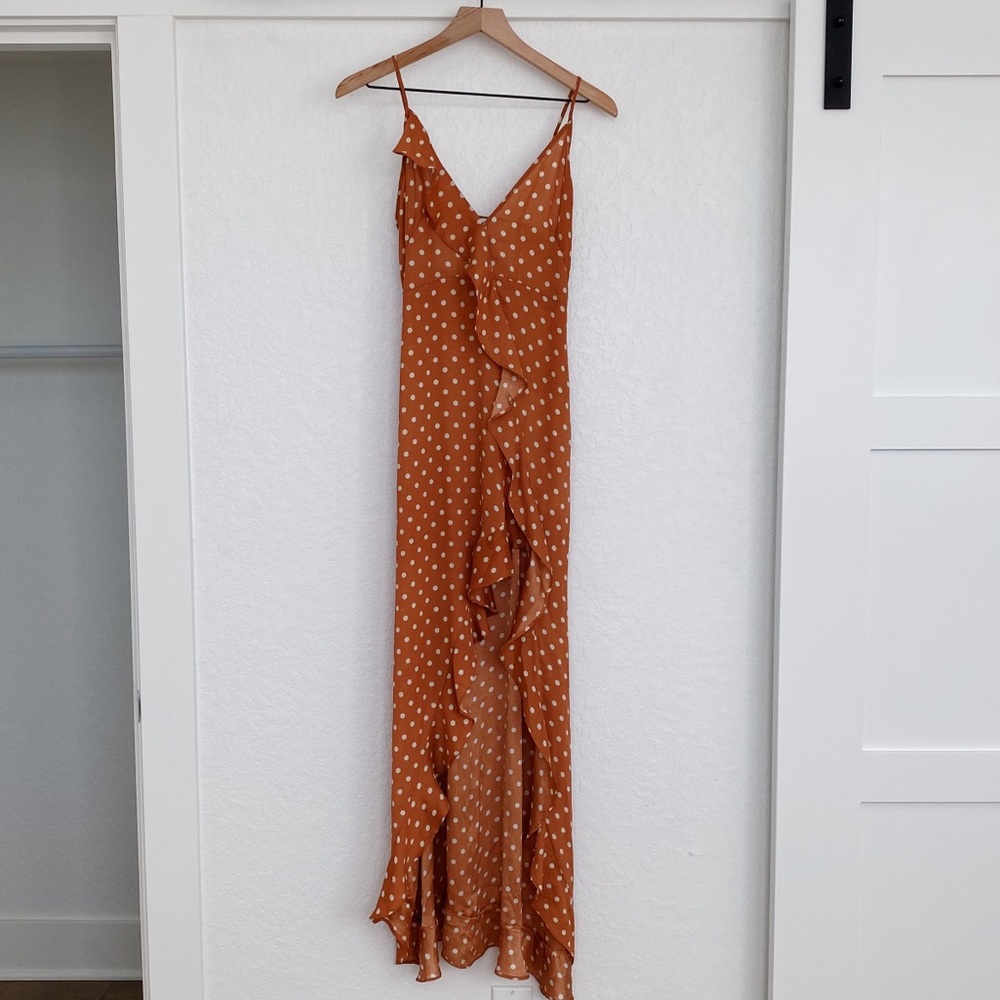 Dress Forum (Los Ángeles) Polka Dot Maxi Dress